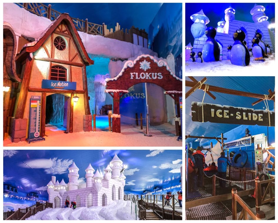 Detalhes atrações Snowland em Gramado