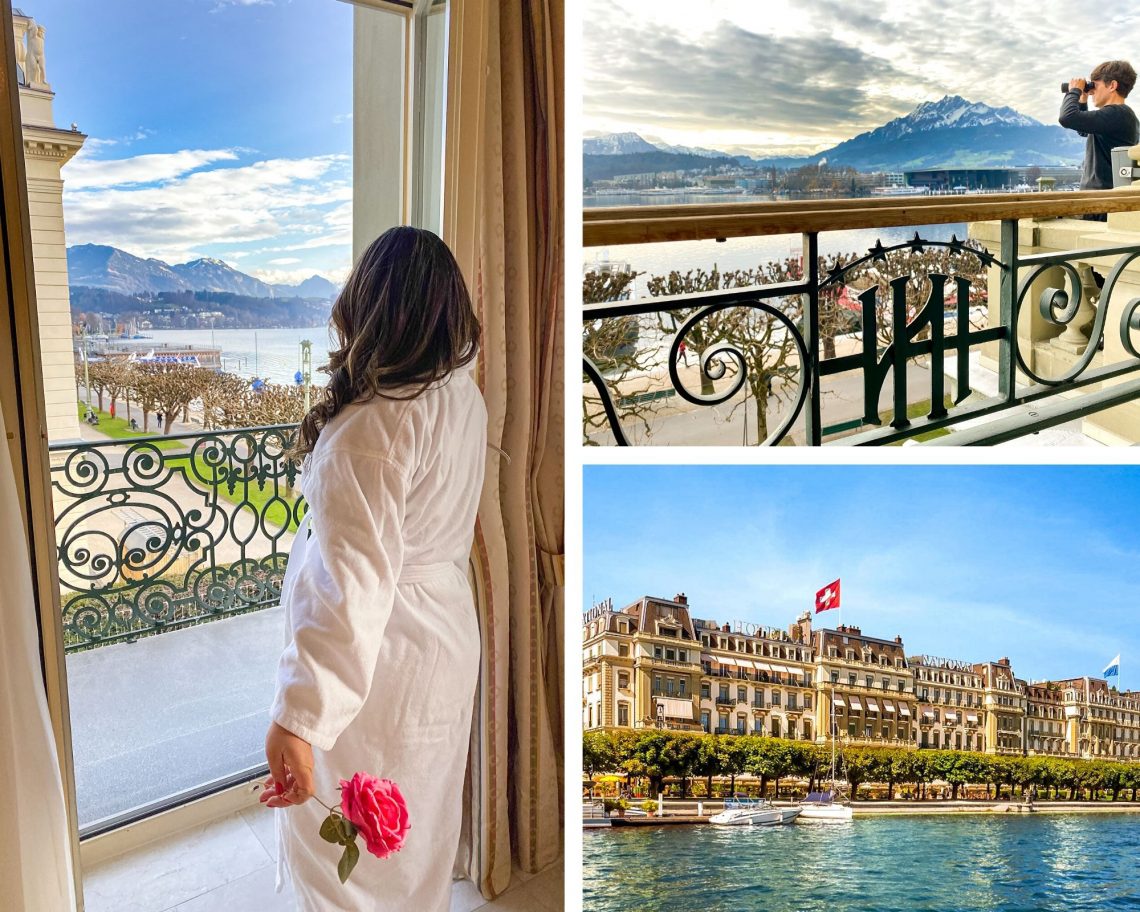 Grand Hotel National Luzern – luxo e elegância em Lucerna