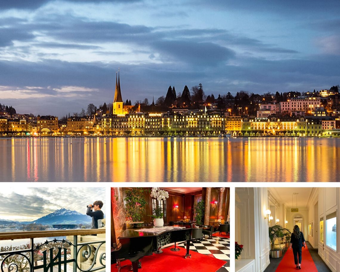 Grand Hotel National Luzern – luxo e elegância em Lucerna