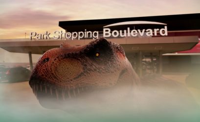 Shopping Boulevard inaugura Parque dos Dinossauros no feriado
