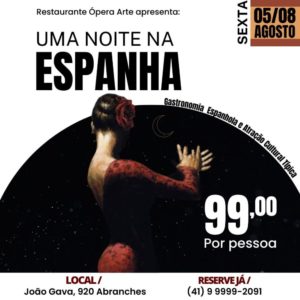 Opera Arte - noite flamenca - foto divulgacao