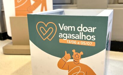 Shopping Curitiba arrecada roupas e cobertores para doação